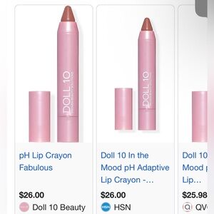 Doll 10 In The Mood PH Adaptive Lip Crayon in Fabulous (Nude)